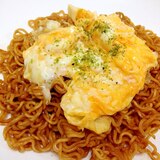 インスタントで簡単☆スクランブルエッグの焼きそば